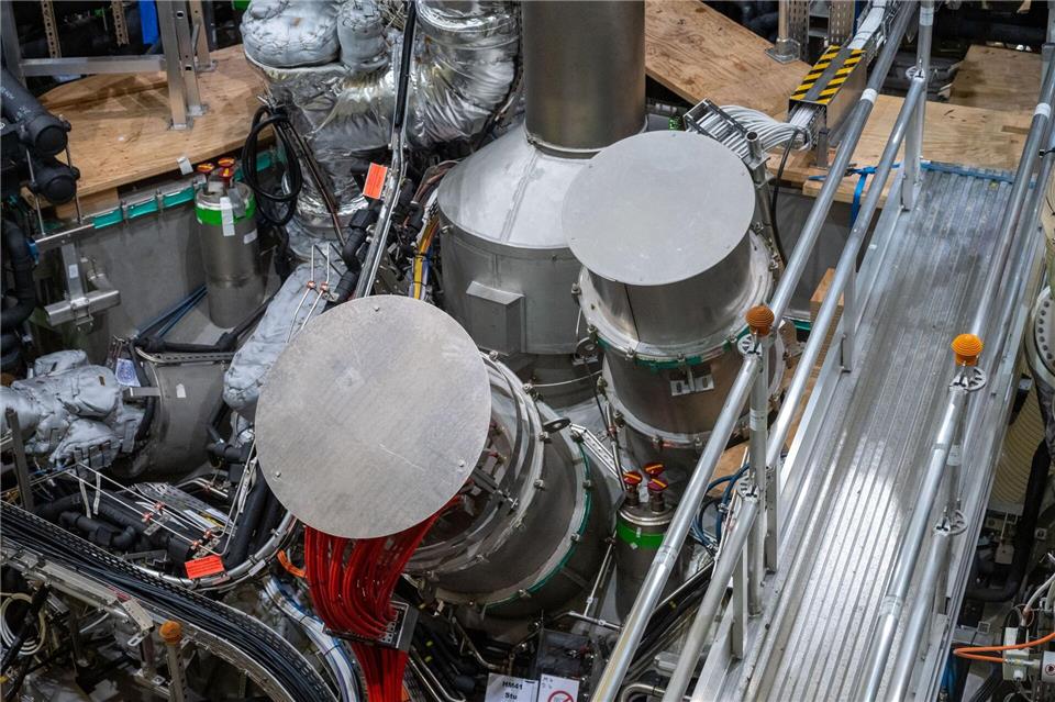 Das Projekt „Wendelstein 7-X“ beim Max-Planck-Institut ist ein Zwischenschritt zur angepeilten Kernfusion.Stefan Sauer/dpa