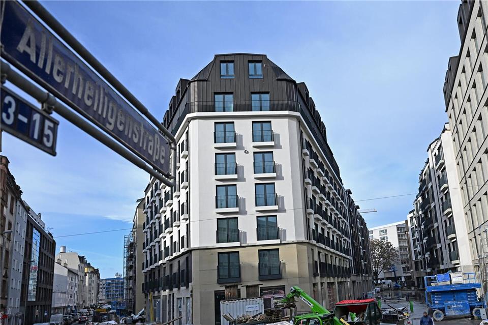 Das Quartier „Main Yard“ im Allerheiligenviertel nähert sich der Vollendung.Michael Brandt/dpa