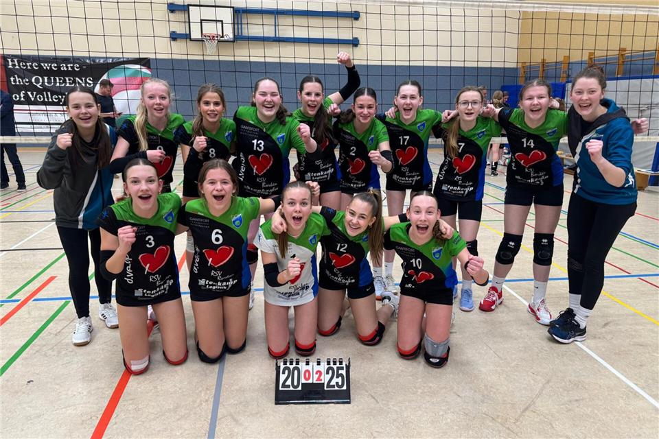 Das RSV-U-16-Team war bei der Qualifikation zur Westdeutschen Meisterschaft erfolgreich.