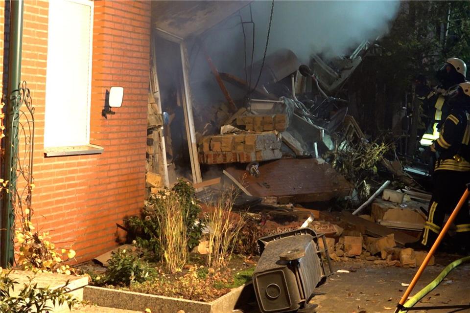 Das Reihenhaus wurde bei der Detonation komplett zerstört. (Archivbild)Benjamin Müller/dpa