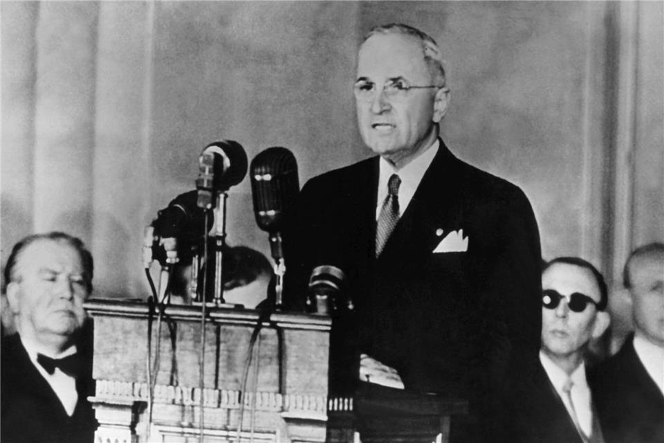 Das „S“ in Harry S. Truman steht für keinen Namen. (Archivbild)picture-alliance / dpa