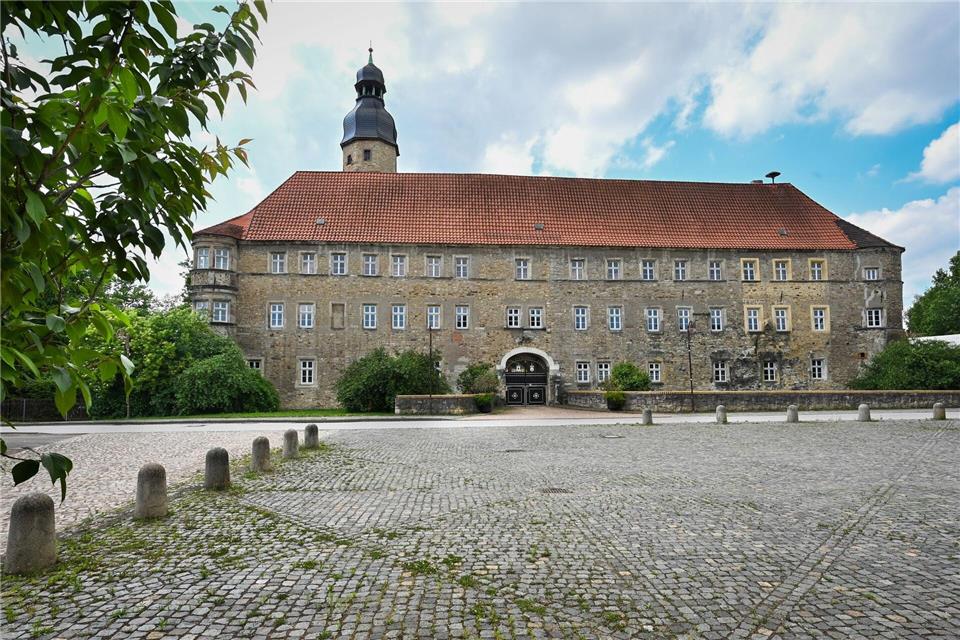 Das Schloss kann für Veranstaltungen genutzt werden. Heiko Rebsch/dpa