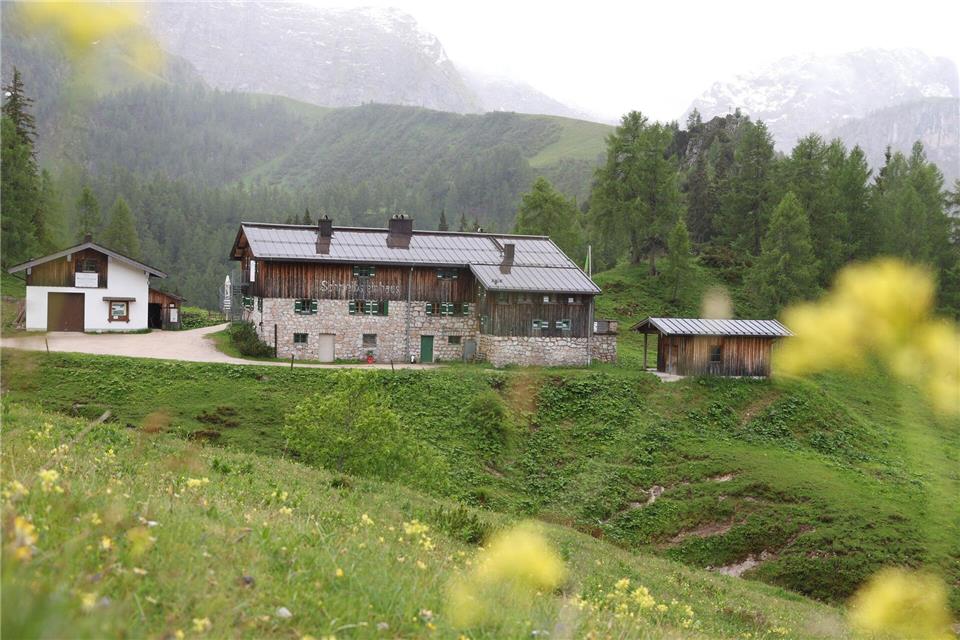 Das Schneibsteinhaus liegt malerisch auf 1.670 Metern im Nationalpark Berchtesgaden.Karl-Josef Hildenbrand/dpa