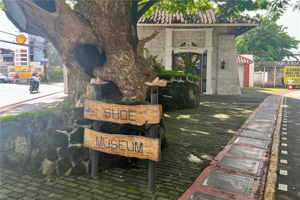 Das Schuhmuseum befindet sich in einem Gebäude aus der spanischen Kolonialzeit.Carola Frentzen/dpa