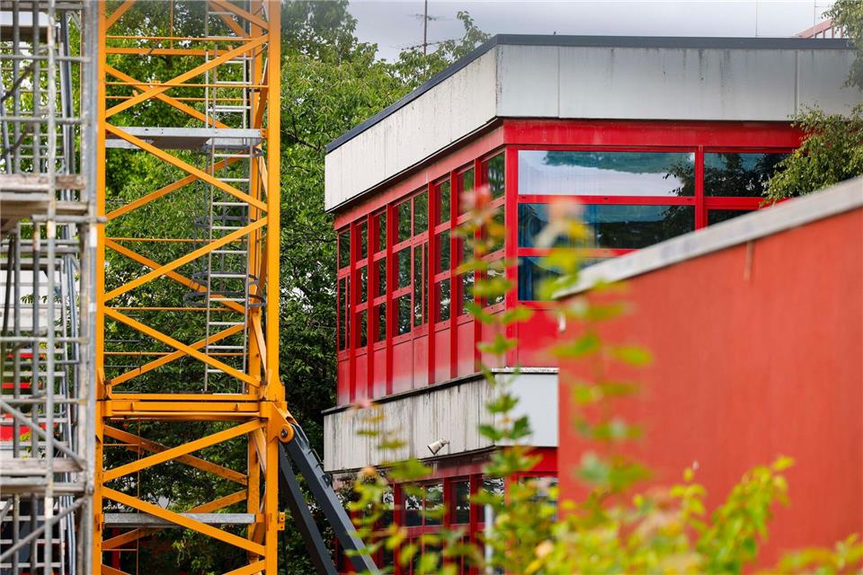 Das Schulzentrum Nord ist nur eine von vielen Baustellen in Norderstedt. (Archivbild)Frank Molter/dpa