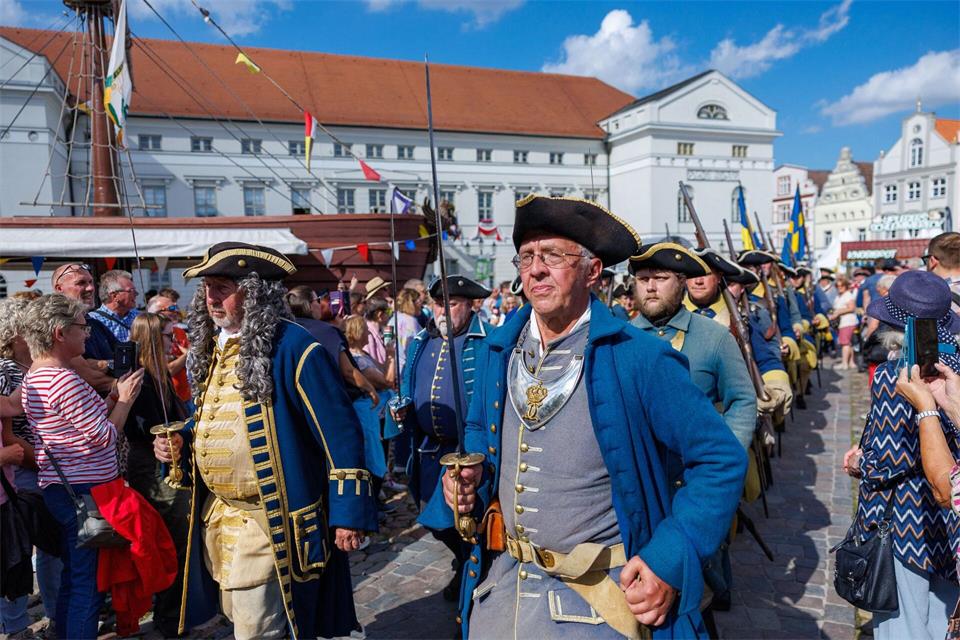Das Schwedenfest dauerte vier Tage.Jens Büttner/dpa