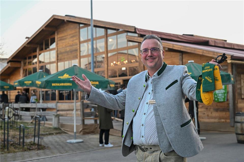 Das Starkbierfest von Giesinger Bräu soll als Testlauf für die Wiesn dienen. (Archivbild) Peter Kneffel/dpa