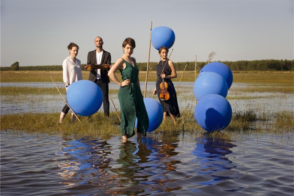 Das Streichquartett „Quatuor Voce“ konzertiert im Juli im Rittersaal der Jugendburg.