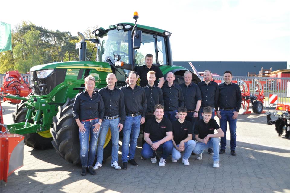 Das Team von Steverding Landmaschinen kümmert sich um jedes Problem und findet individuelle Lösungen für die Kunden.