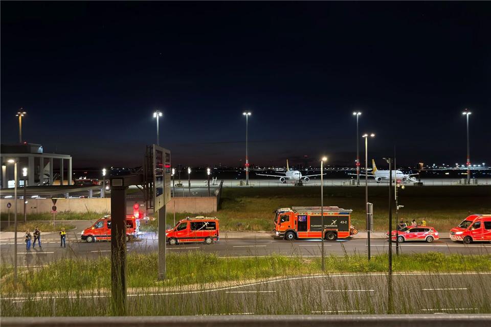 Das Terminal 2 ist gesperrt.Michael Ukas/dpa