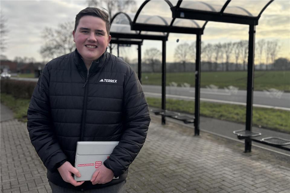 Das Thema ÖPNV haben sich die Jusos Reken als Schwerpunkt gesetzt, erklärt der neue Vorsitzende Lennart Ehlers.