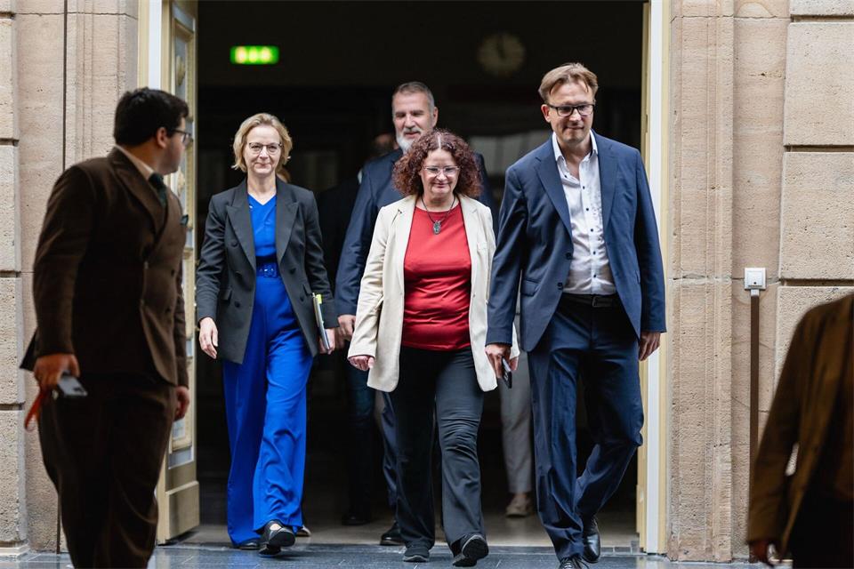 Das Thüringer BSW ist in der Krise - es gibt weitere Austritte.Jacob Schröter/dpa