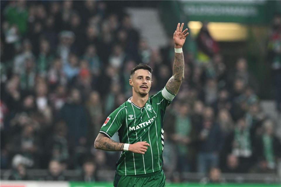 Das Tor von Marco Friedl war für Werder zu wenig.Carmen Jaspersen/dpa