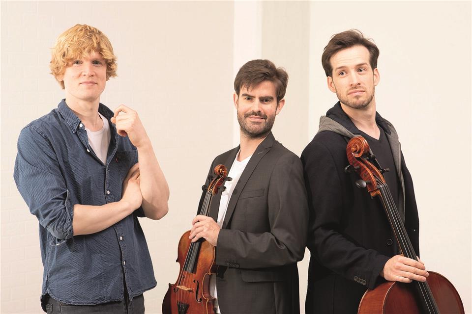 Das „Trio Adorno“ gibt am 1. Februar ein Kinder- und Familienkonzert im Rittersaal auf Schloss Raesfeld.