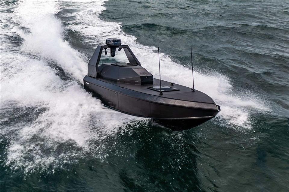 Drohnen-Hersteller Stark: Können tausende Soldaten ausbilden Das U-Boot wurde bei einer Nato-Übung in Portugal demonstriert. (Handout-Bild)-/SKD Systems/dpa
