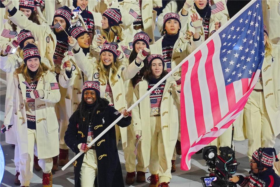 Das US-Team gehört bei den Winterspielen zu den Top-Favoriten.Michael Kappeler/dpa