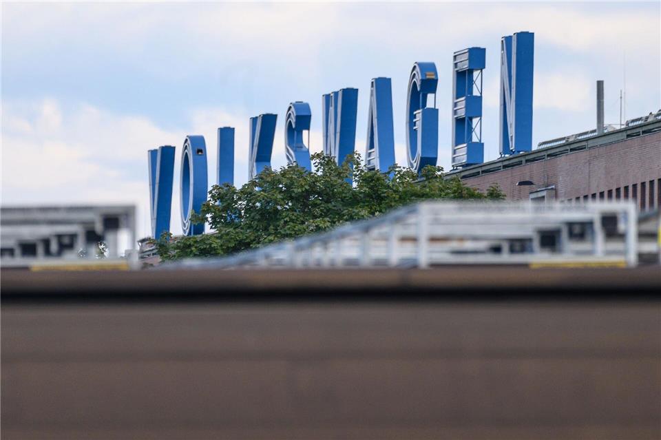 Das VW-Werk Kassel-Baunatal ist das einzige Volkswagen-Werk in Hessen. (Archivbild)Swen Pförtner/dpa