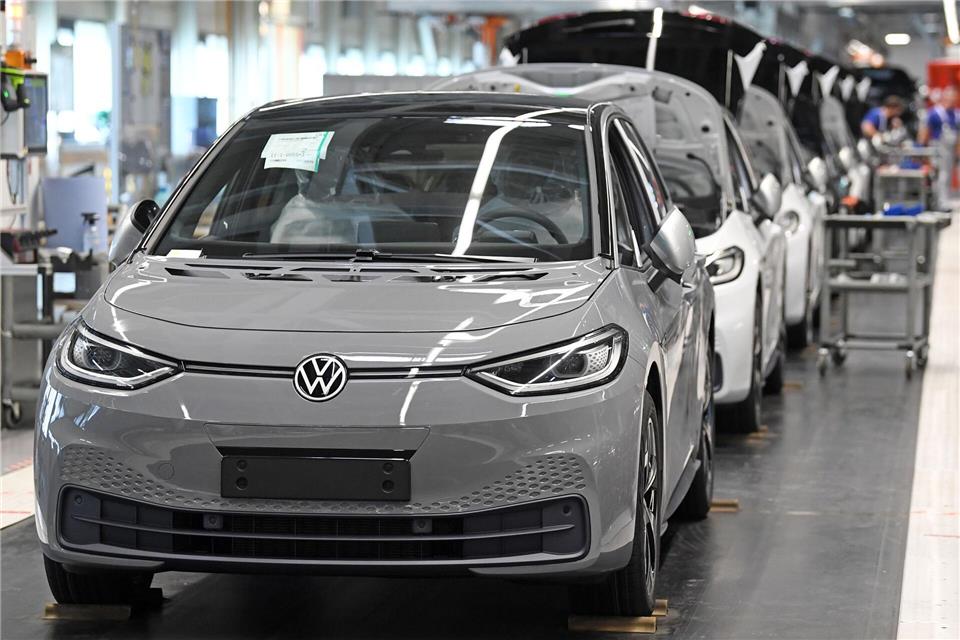 Das VW-Werk in Zwickau galt einst als Vorzeigestandort für Elektromobilität. (Archivbild)Hendrik Schmidt/dpa-Zentralbild/POOL/dpa