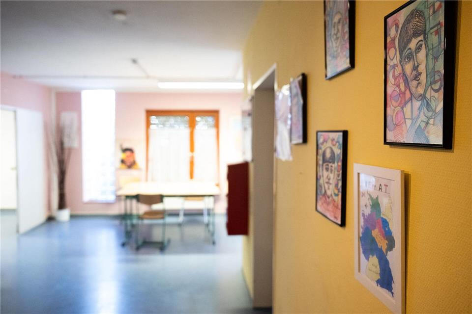 Das Valentin-Senger-Haus ist die letzte verbliebene Erstaufnahmeeinrichtung für unbegleitete Minderjährige in Frankfurt.Florian Wiegand/dpa