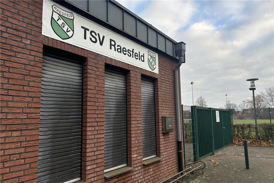 Das Vereinsheim des TSV Raesfeld soll umgebaut werden. Um dies zu realisieren, bitten die Sportler die Gemeinde Raesfeld um einen Zuschuss.