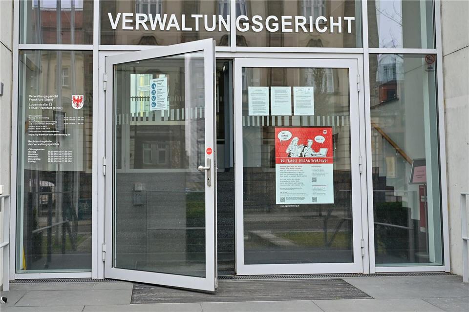 Das Verwaltungsgericht Frankfurt (Oder) gab Bürgermeisterkandidat Hübner im Eilverfahren recht. (Archivbild) Patrick Pleul/dpa-Zentralbild/dpa