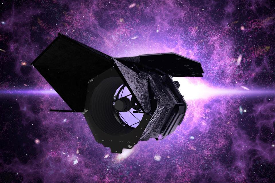 Das Weltraumteleskop „Nancy Grace Roman“ ist gestartet. (Illustration)NASA’s Goddard Space Flight Cent