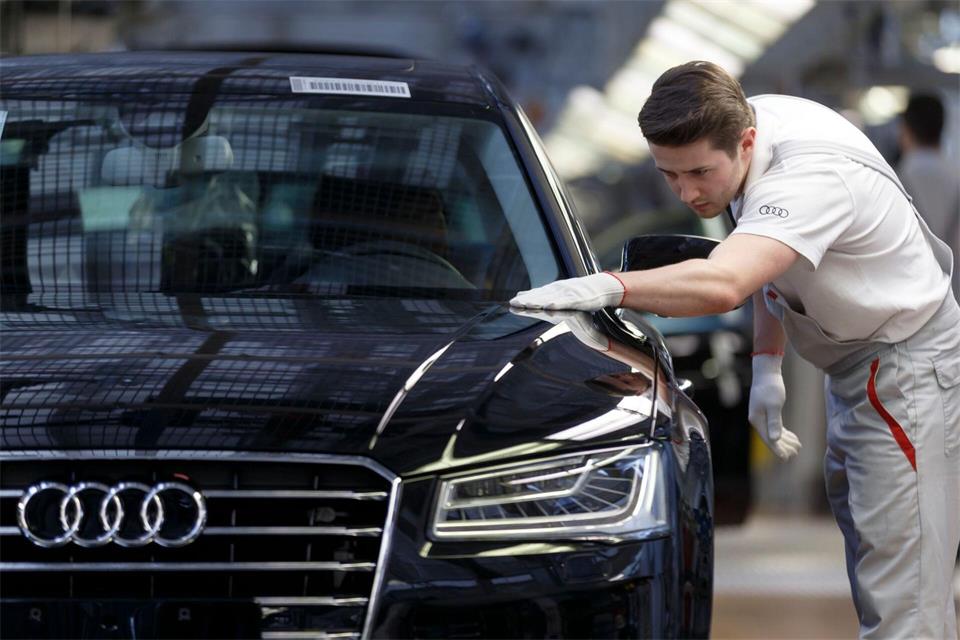 Das Werk in Neckarsulm ist eine der modernsten Autofabriken des Landes. (Archivbild)picture alliance / dpa