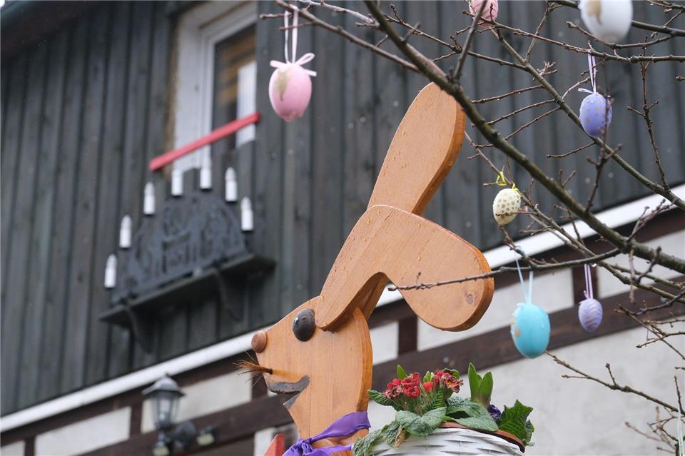 Das Wetter am Ostersonntag wird in Sachsen wechselhaft. (Archivbild)Sebastian Willnow/dpa