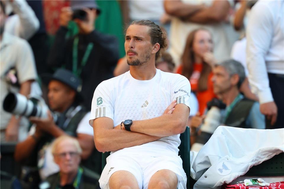 Das Wimbledon-Finale endete nicht so, wie es sich Zverev gewünscht hatte. Frank Molter/dpa
