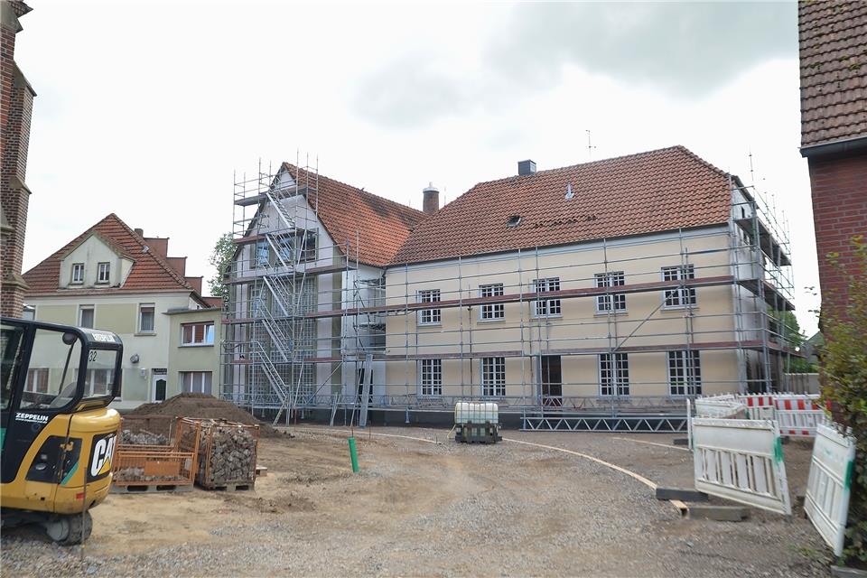 Das Wohnhaus der Familie Böckenhoff wird zu einem Gästehaus umgebaut.