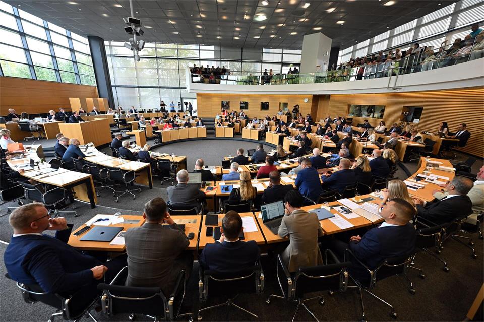 Das Zerbrechen der BSW-Fraktion hat zum Ruckeln bei Abläufen im Thüringer Landtag geführt. (Archivbild)Martin Schutt/dpa