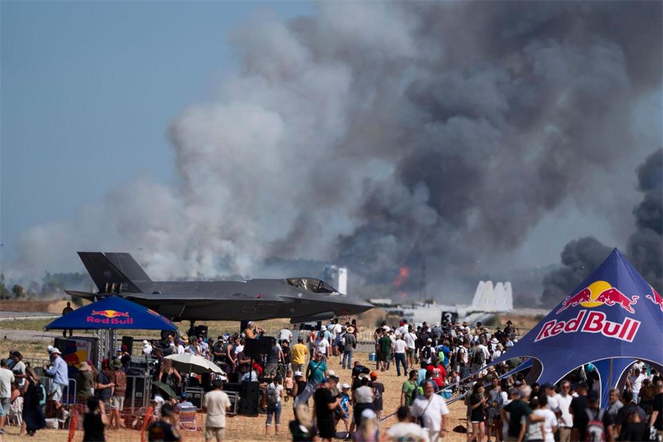 Das abgestürzte Kampfflugzeug hatte an der jährlichen Athens Flying Week teilgenommen.-/AP/dpa