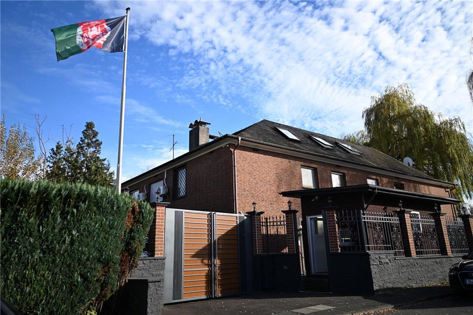 Das afghanische Generalkonsulat in Bonn.Federico Gambarini/dpa