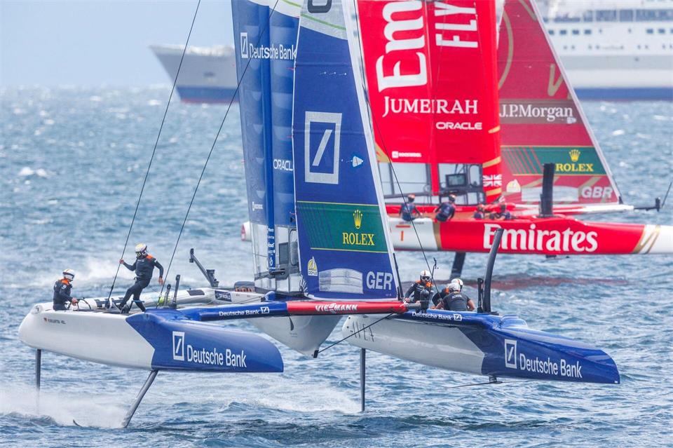 Das deutsche Team erlebte vor Sassnitz eine Ergebnis-Achterbahn.Jens Büttner/dpa