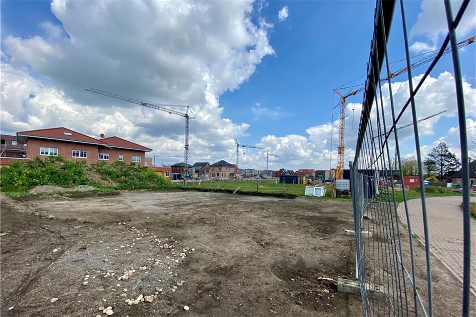 Das ehemalige Schmeing-Gelände ist aktuell das einzige neue Baugebiet in der Kreisstadt. 