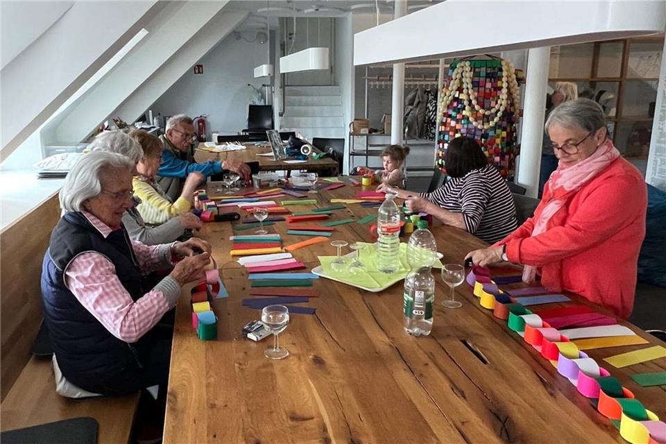 Das fleißige Team freut sich auf die Tremsenfeier.