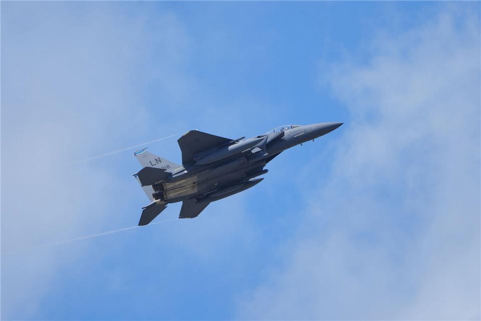 Das im Iran vermisste Besatzungsmitglied eines US-Kampfjets soll gefunden worden sein. (Archivbild)Jonathan Brady/PA Wire/dpa