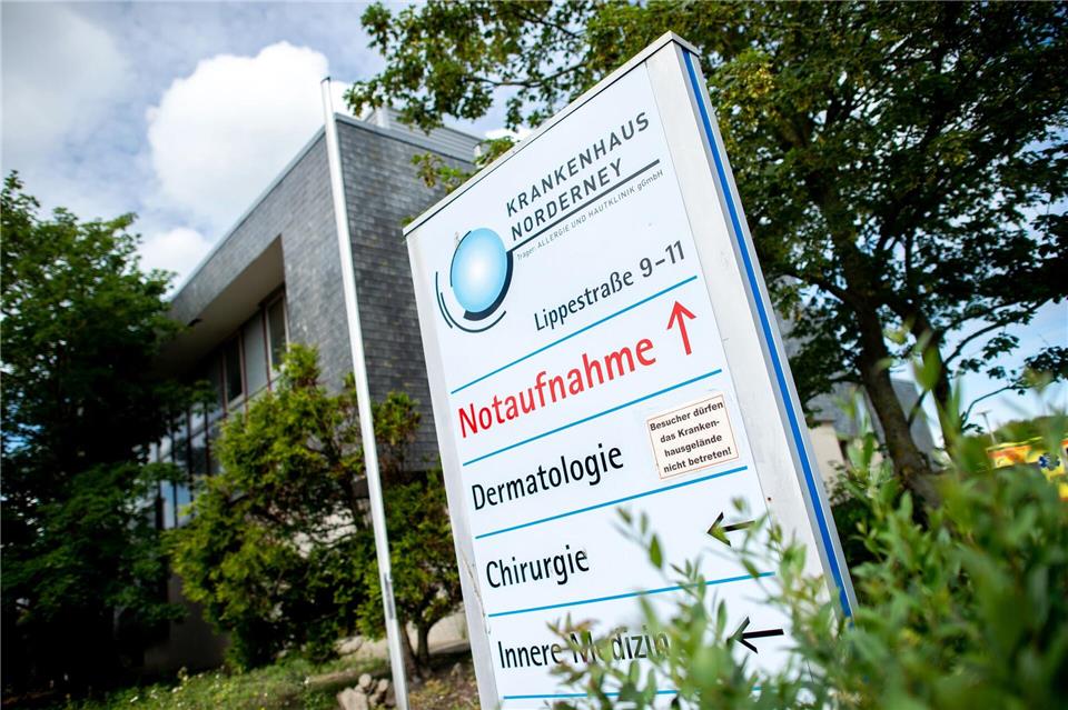 Das insolvente Krankenhaus Norderney soll von der Stadt übernommen werden. (Archivbild) Hauke-Christian Dittrich/dpa