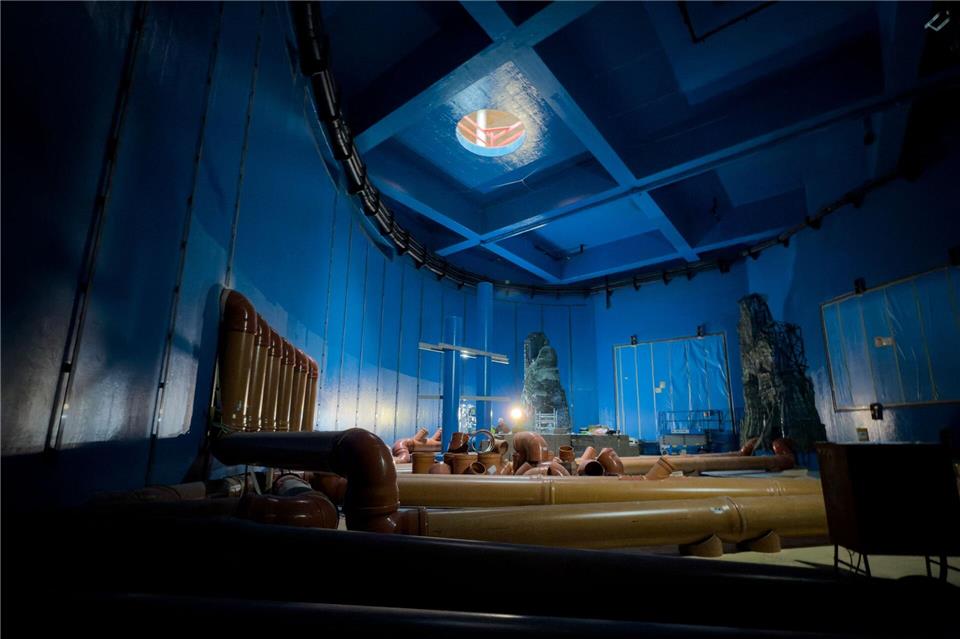 Das ist das größte Becken im „Ocean Berlin“Sebastian Christoph Gollnow/dpa