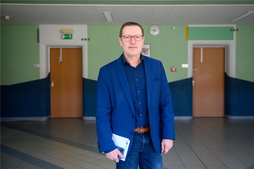 „Das ist der Baustein, der bei uns noch gefehlt hat“, sagt der Leiter des Berufsschulzentrums Stendal (BSZ), Jens Schößler, über die Ausbildungsmanagerin.Klaus-Dietmar Gabbert/dpa