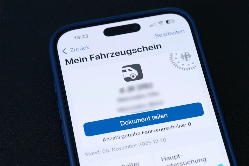 Das ist die neue App, in einer Testversion.Jens Dudziak/dpa