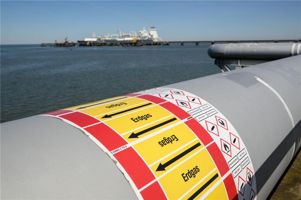 Das meiste Erdgas in Form von LNG kam zuletzt über die Terminals an der Nordseeküste. (Archivbild)Izabela Mittwollen/dpa