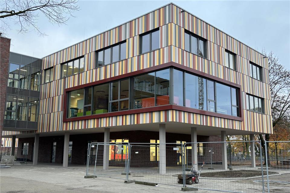 Das neue Oberstufenzentrum bietet helle und luftige Räume zum Selbstlernen.