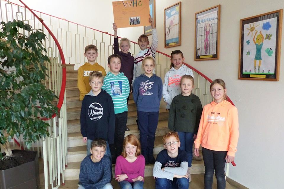 Das neue Schülerparlament der Silvesterschule in Erle.