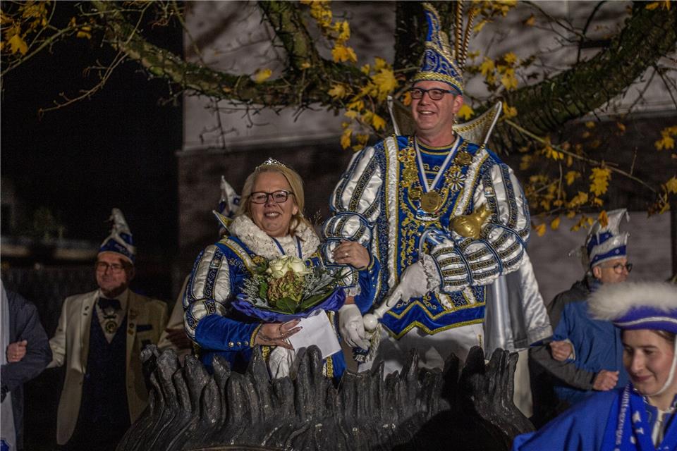 Das neue Weseker Prinzenpaar bilden Sabrina I. Leister und Markus I. Agten.