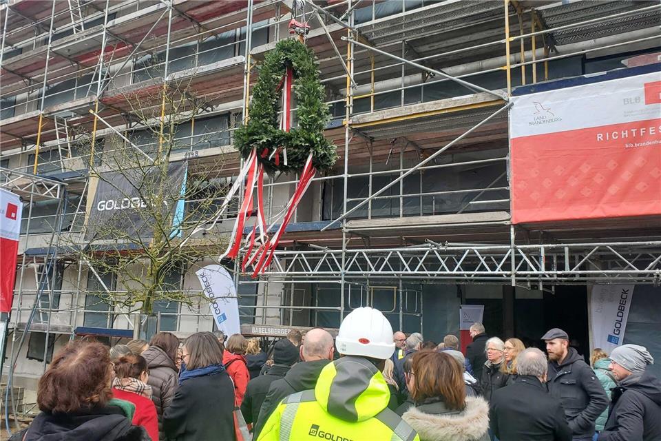 Das neue Zentrum für Lehrerbildung an der Universität Potsdam soll möglichst Ende des Jahres fertig sein.Johanna Czech/dpa