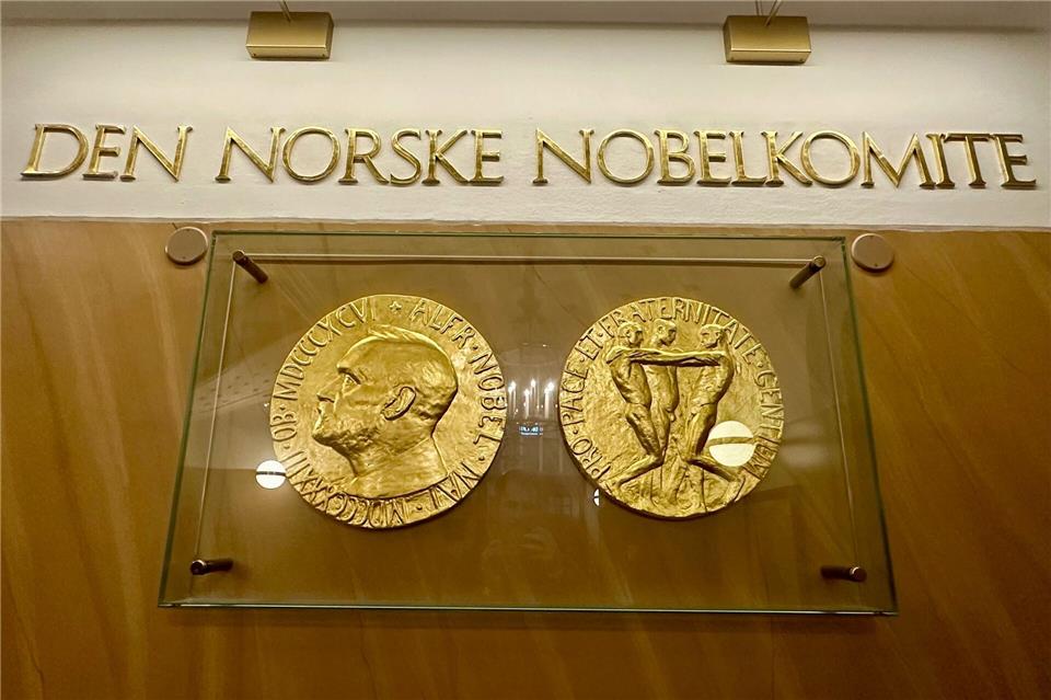 Das norwegische Nobelkomitee kürt den Friedensnobelpreisträger. (Archivbild)Steffen Trumpf/dpa