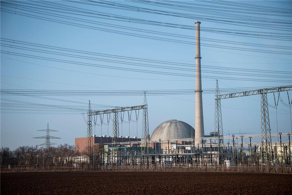 Das stillgelegte Atomkraftwerk Grafenrheinfeld.Daniel Vogl/dpa