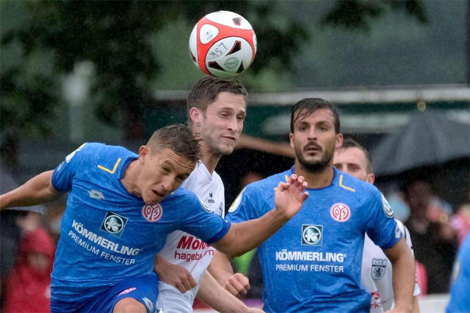 Das vorerst letzte DFB-Pokalspiel: 2017 traf der Lüneburger SK auf Mainz 05.picture alliance / Peter Steffen/dpa