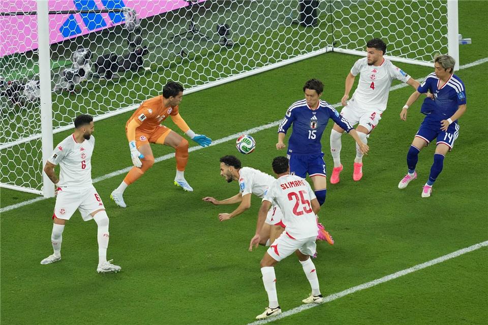 Das war’s: Tunesien hat keine Chance mehr aufs Weiterkommen.Moises Castillo/AP/dpa